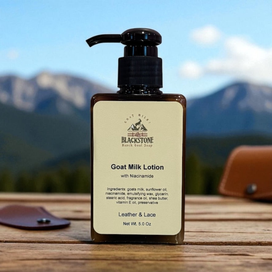 Leather & Lace Goat Milk Lotion with Niacinamide