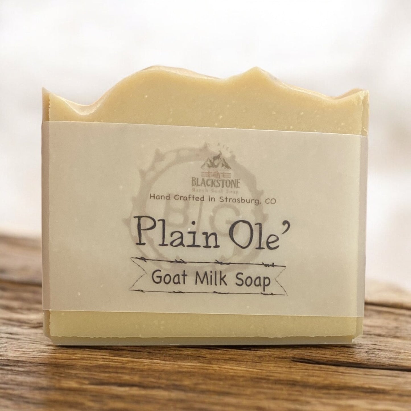 Plain ‘Ole Goat Milk Soap