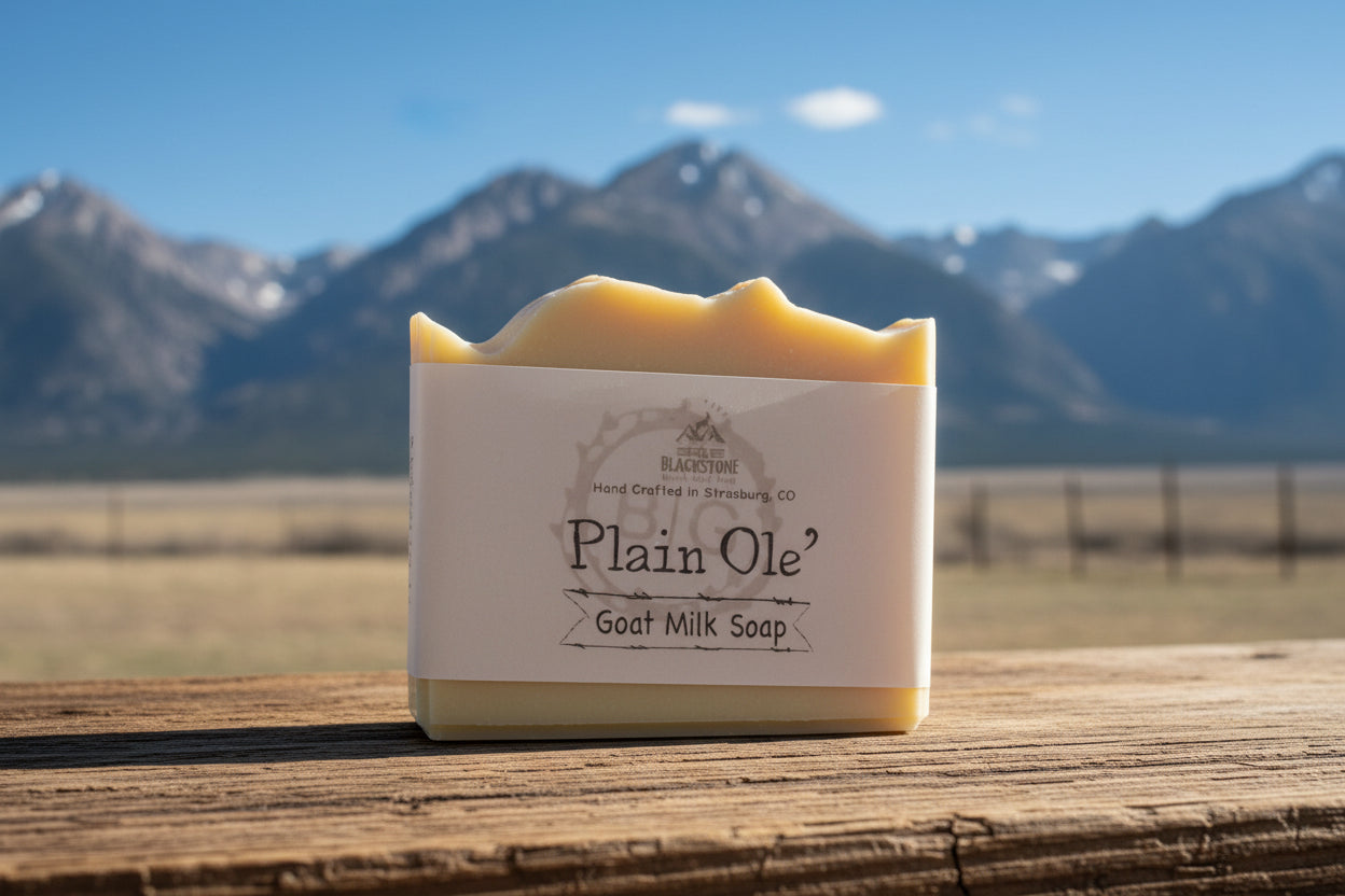 Plain ‘Ole Goat Milk Soap