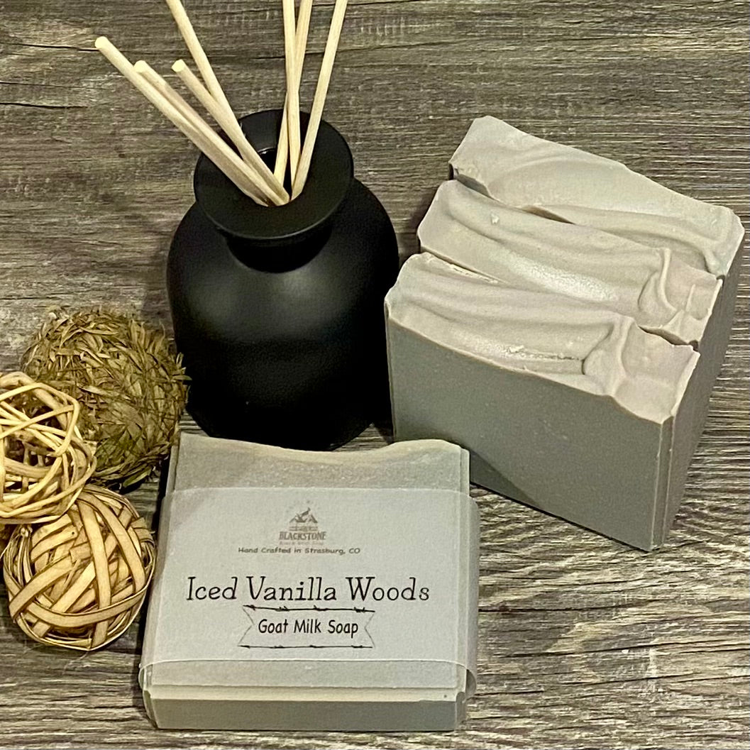 Iced Vanilla Woods Goat Milk Soap Bar