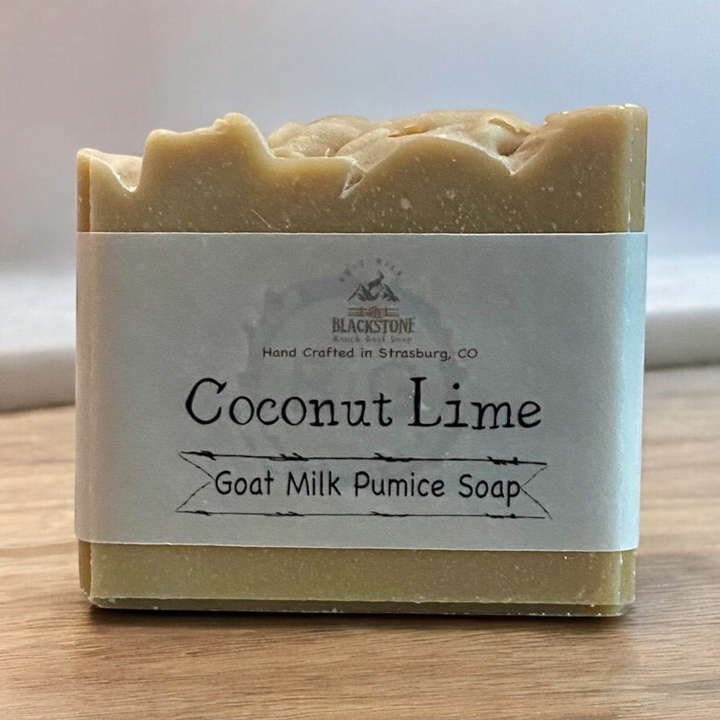 Coconut Lime Goat Milk Pumice Soap