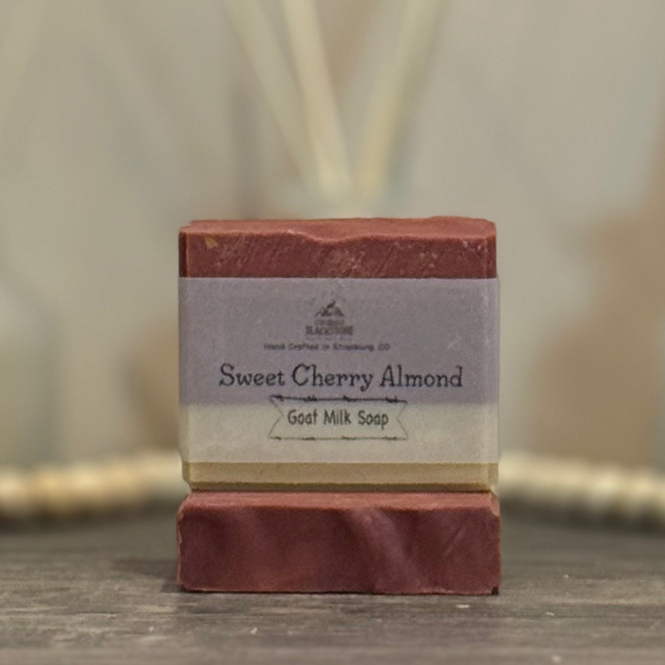 Sweet Cherry Almond Goat Milk Soap