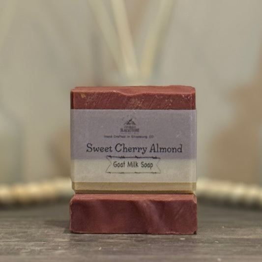Sweet Cherry Almond Goat Milk Soap
