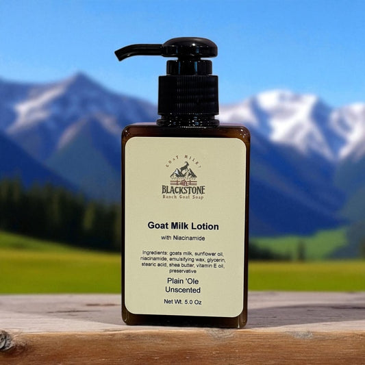 Plain 'Ole Goat Milk Lotion with Niacinamide