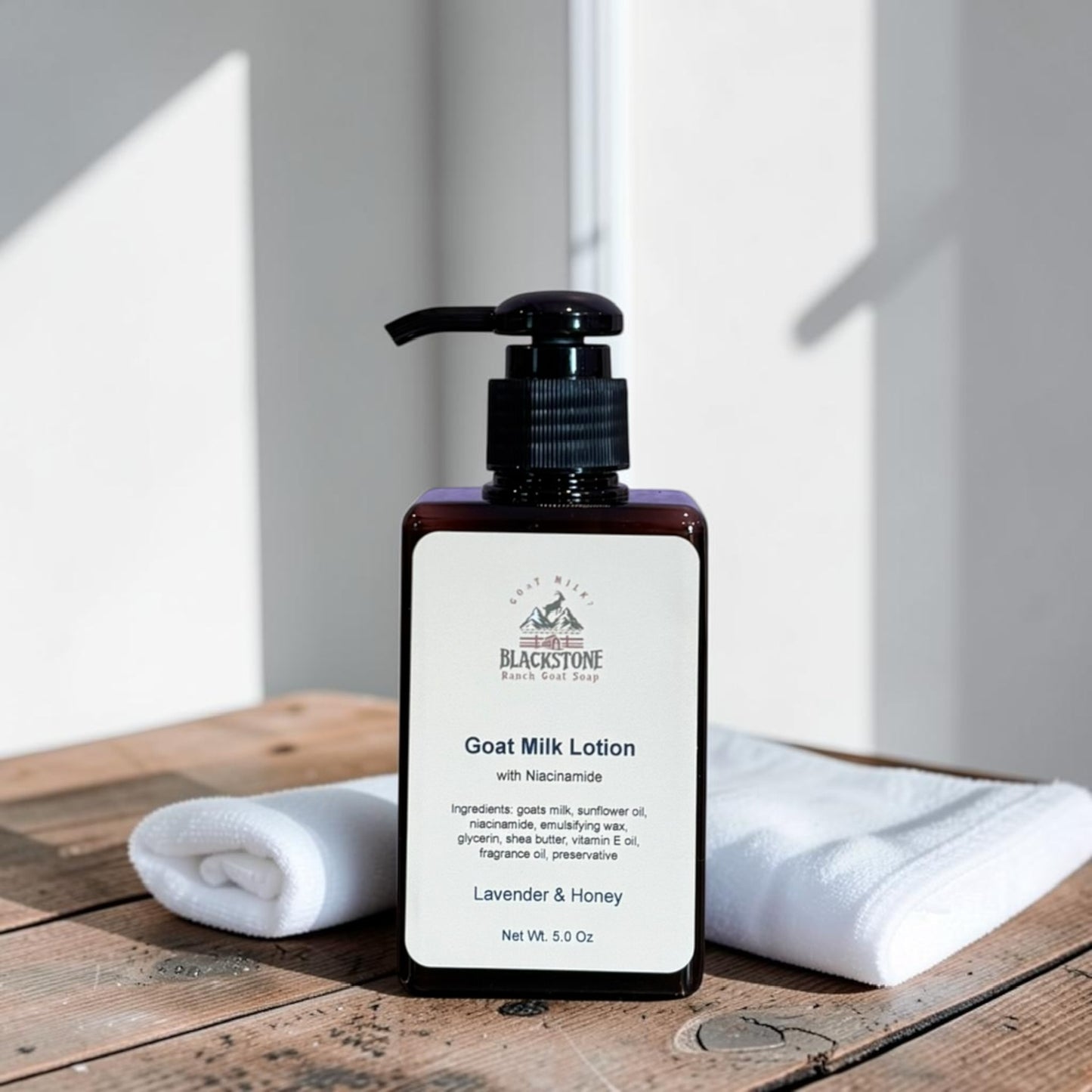 Lavender & Honey Goat Milk Lotion with Niacinamide