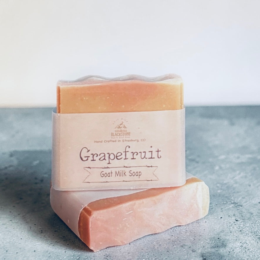Pink Grapefruit Goat Milk Soap