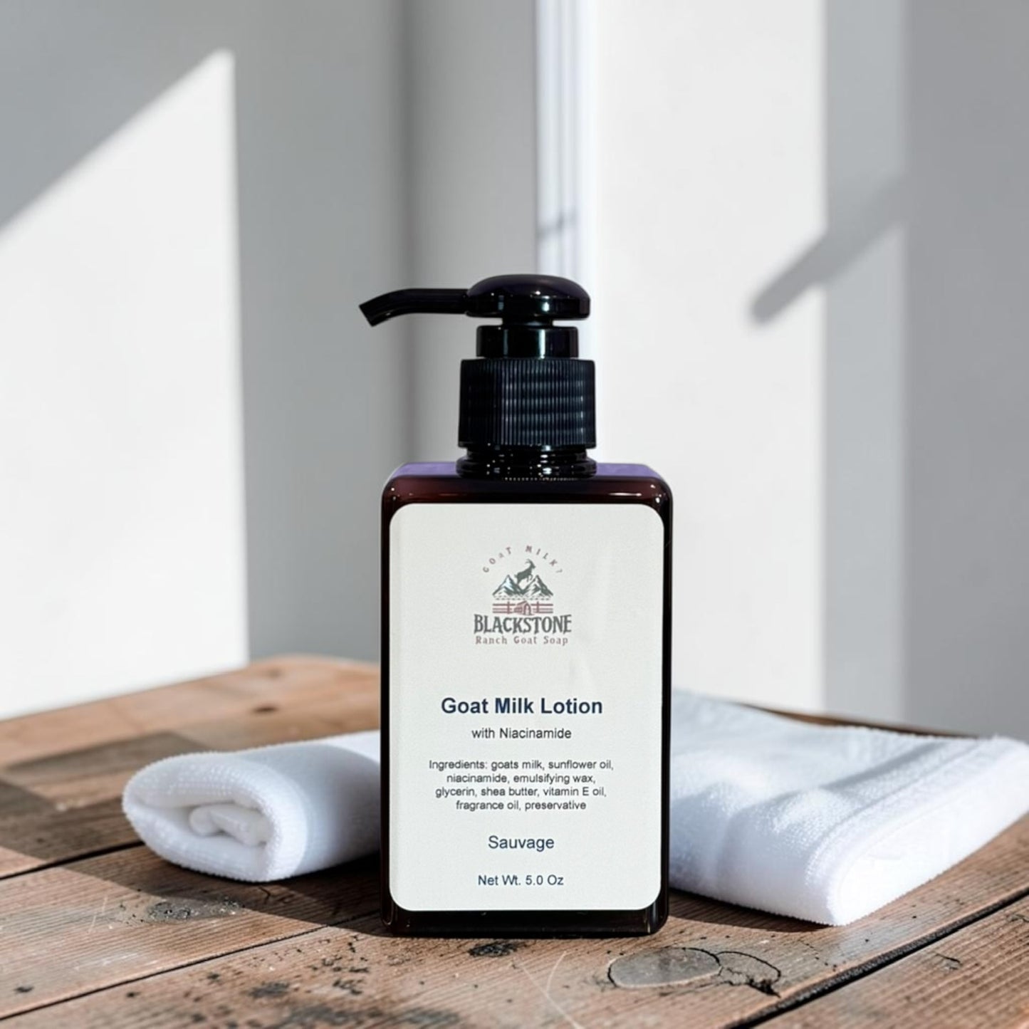 Sauvage (Type) Goat Milk Lotion with Niacinamide