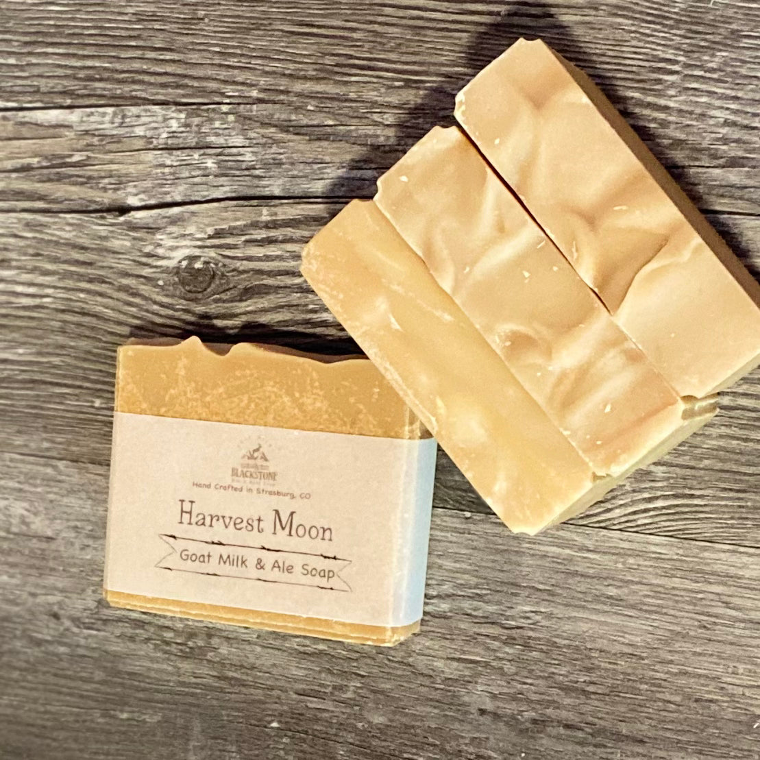 Harvest Moon Goat Milk Soap made with Ale