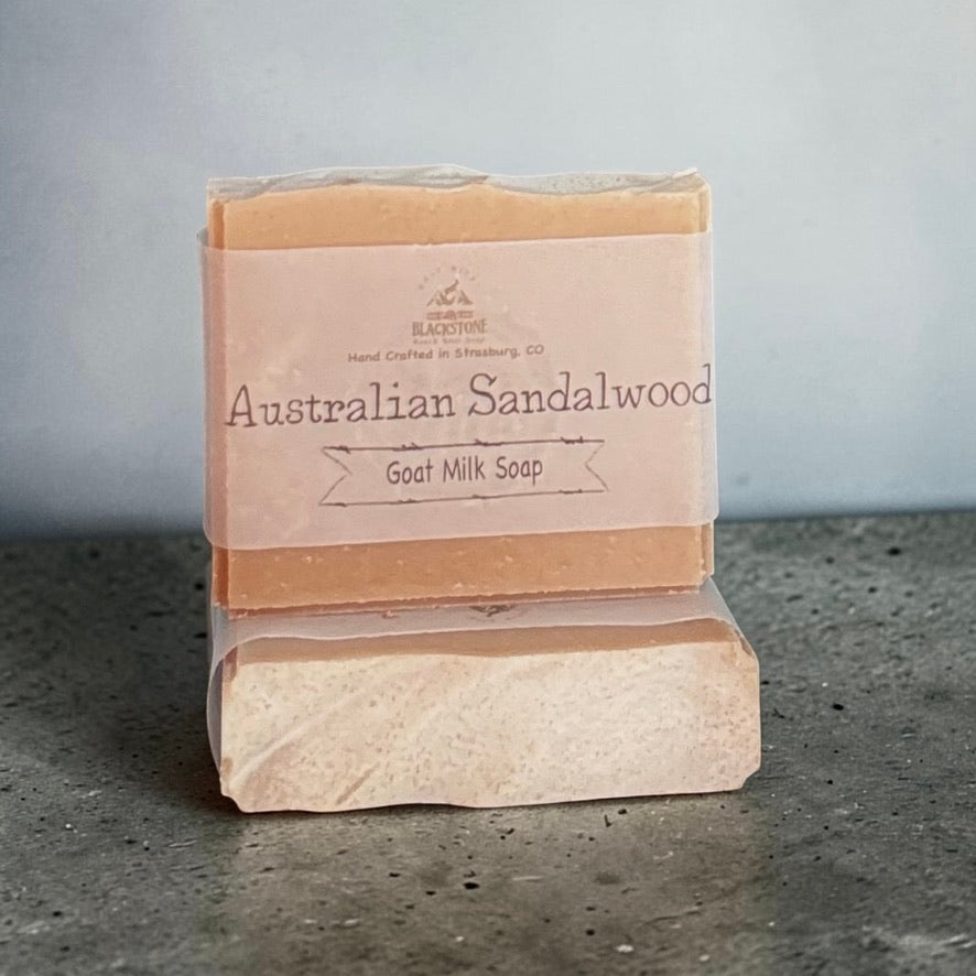 Australian Sandalwood Goat Milk Soap