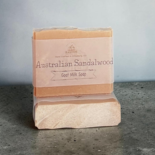 Australian Sandalwood Goat Milk Soap