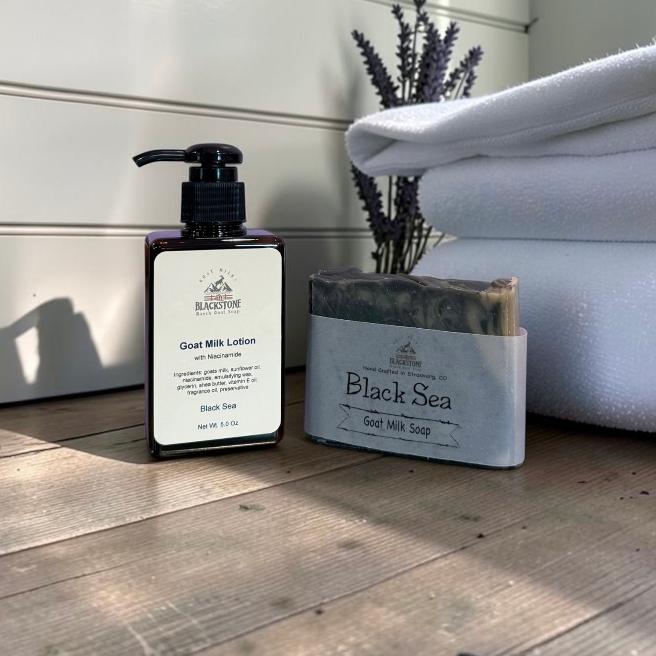 Black Sea Goat Milk Soap & Lotion Bundle