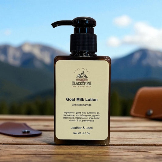 Leather & Lace Goat Milk Lotion with Niacinamide