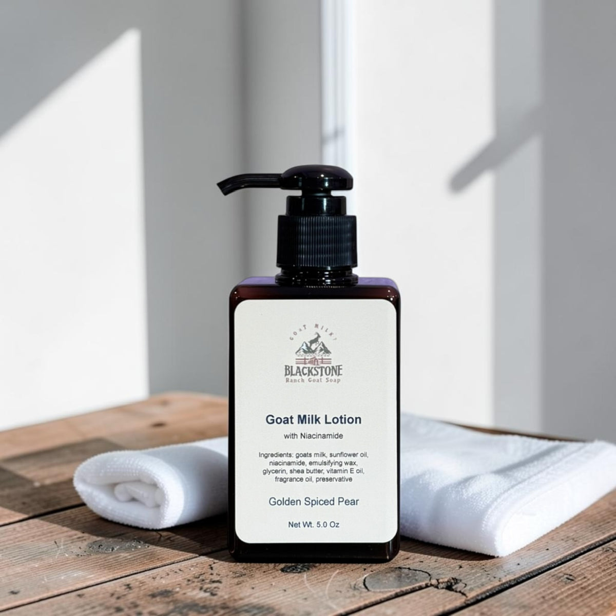 Golden Spiced Pear Goat Milk Soap & Lotion Set