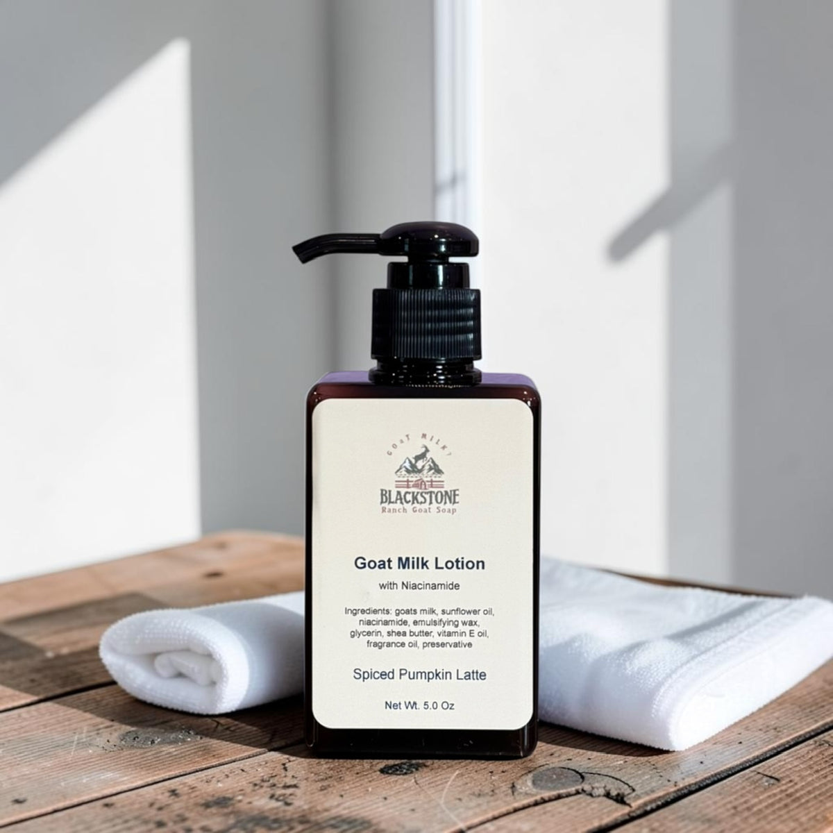 Spiced Pumpkin Latte Goat Milk Lotion with Niacinamide