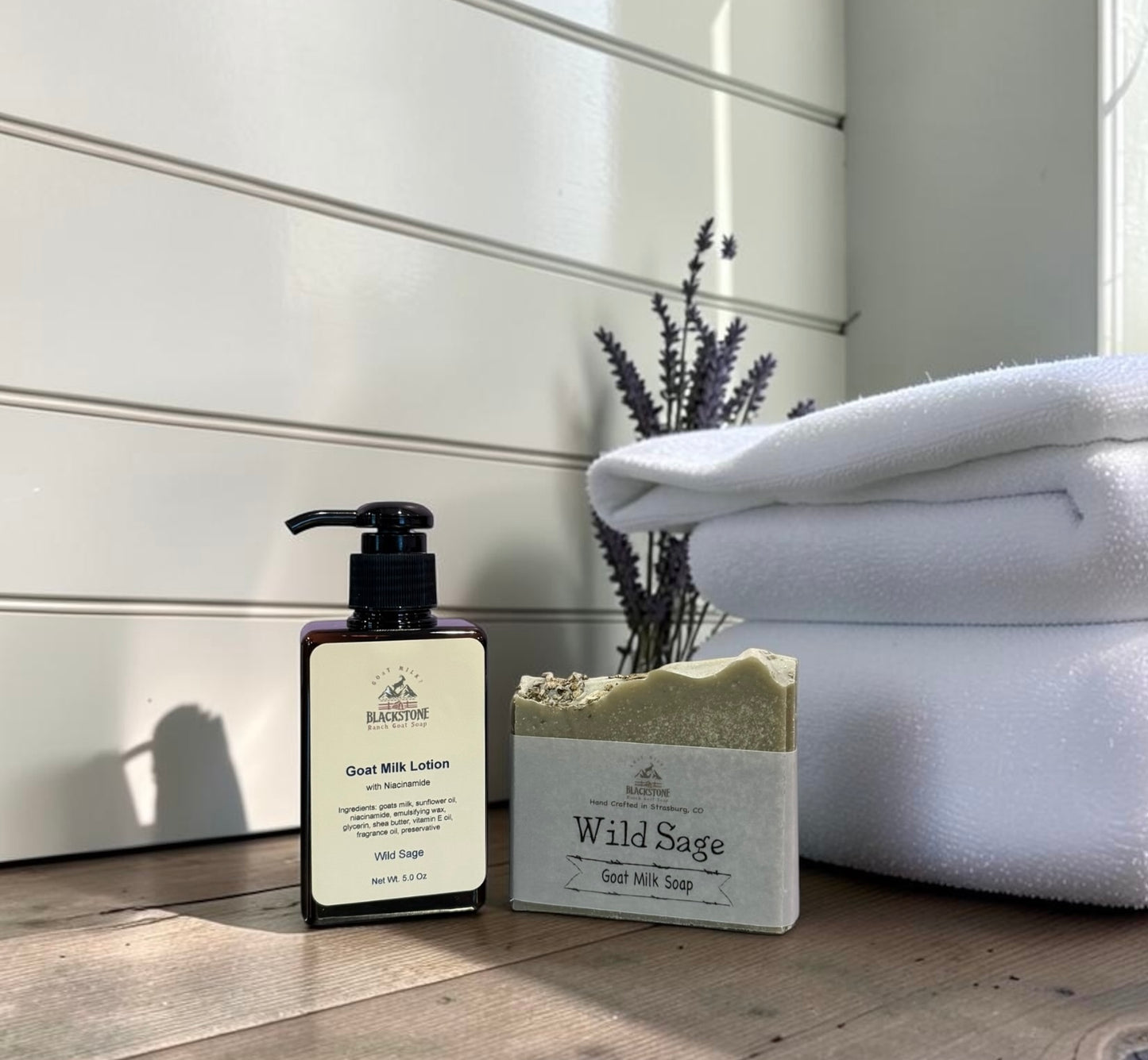Wild Sage Goat Milk Soap & Lotion Bundle