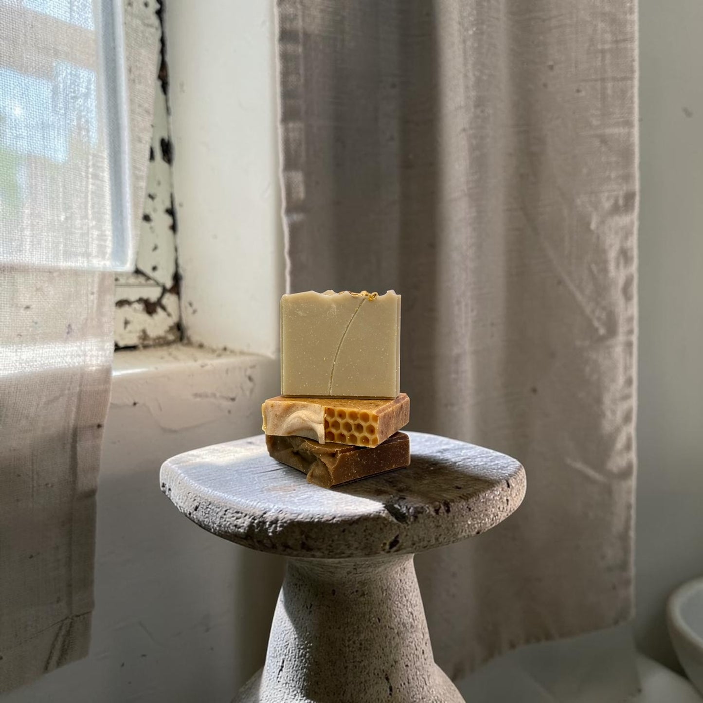 Fresh & Clean 3-Bar Goat Milk Soap Set