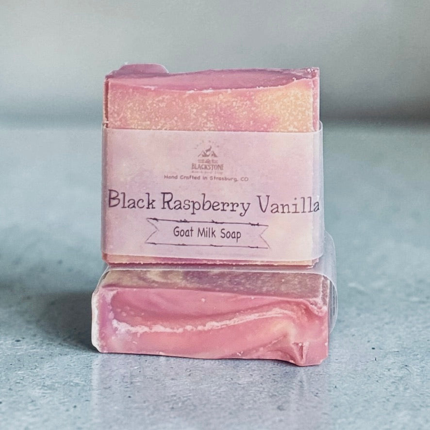 Black Raspberry Vanilla Goat Milk Soap