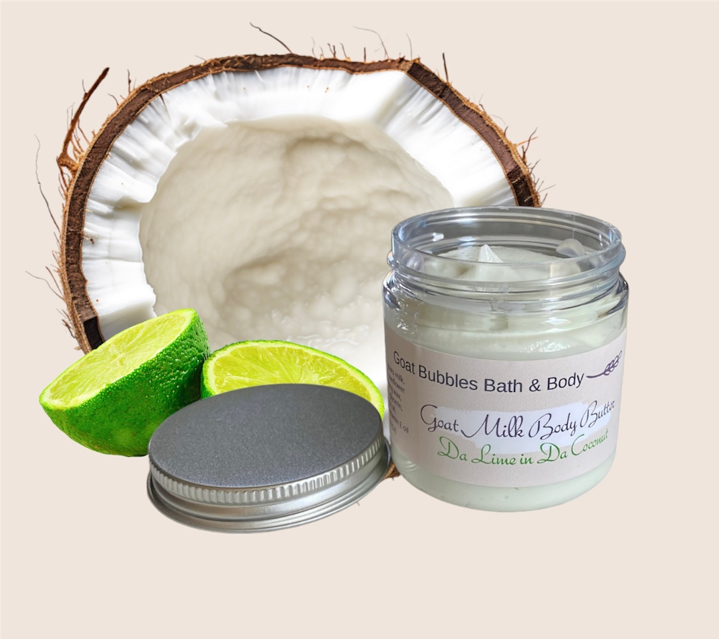 Da Lime in Da Coconut Goat Milk Body Butter