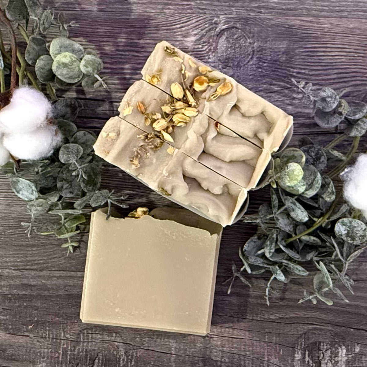 Bali Spa Time Aloe Vera Goat Milk Soap Bar with Green Sea Clay