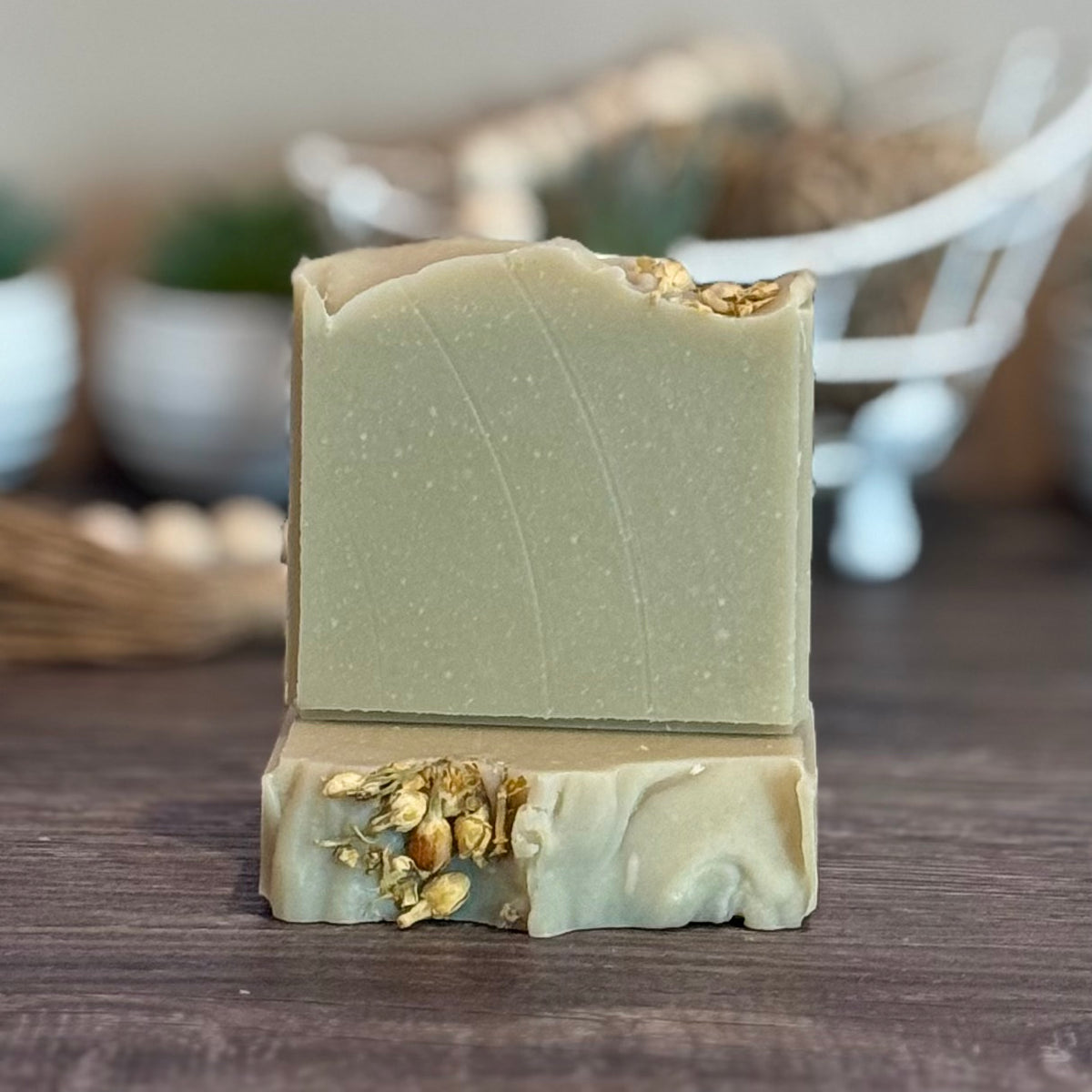 Bali Spa Time Aloe Vera Goat Milk Soap Bar with Green Sea Clay