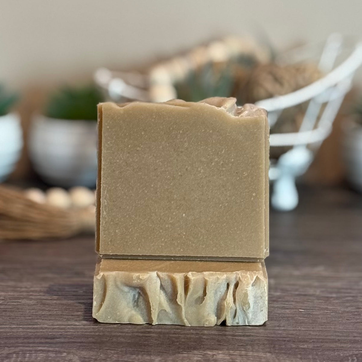 Coconut Lime Goat Milk Exfoliating Bar Soap with Lava Ash