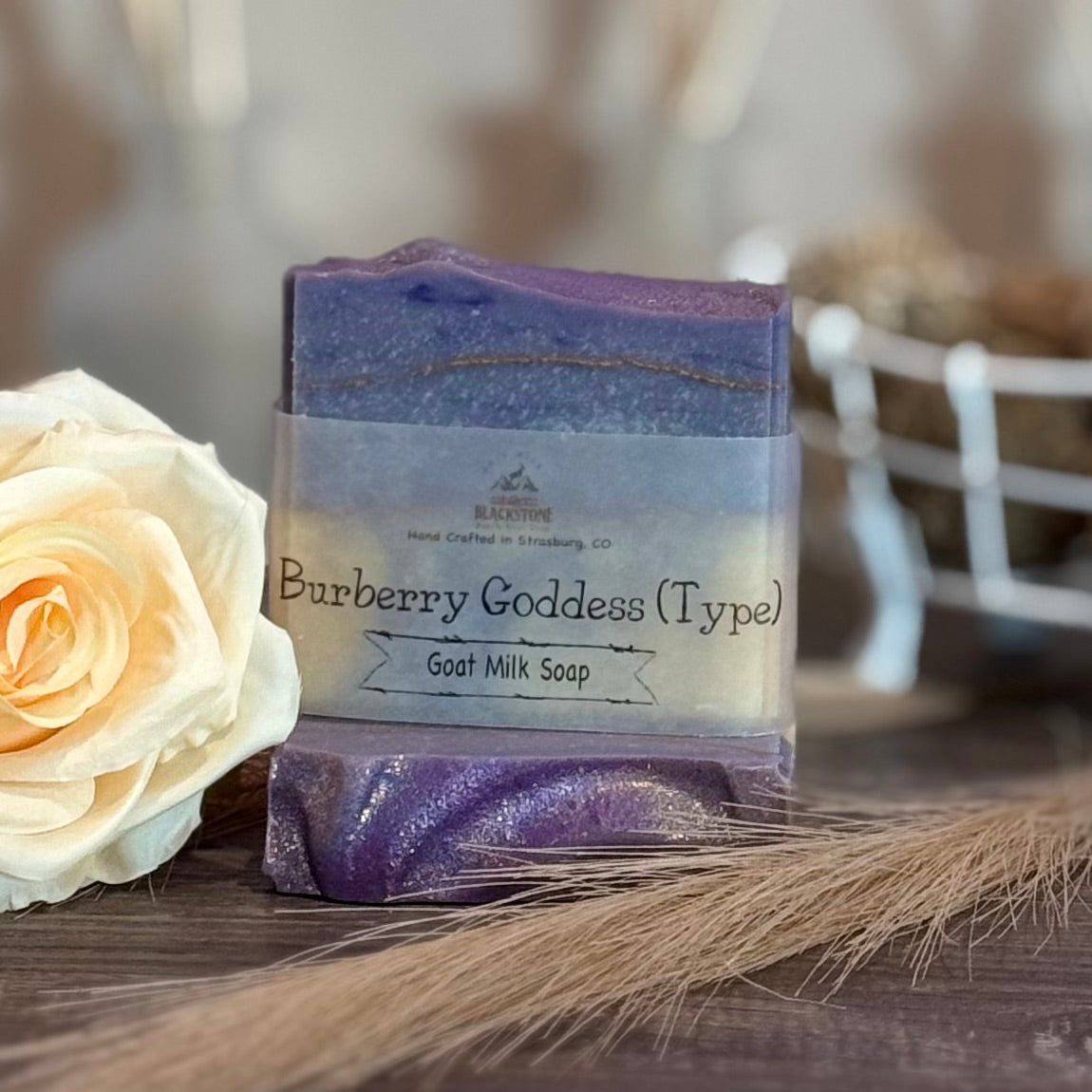 Burberry Goddess (Type) Goat Milk Soap Bar & Lotion Set