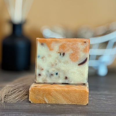 Fallen Leaves Goat Milk Confetti Soap Bar