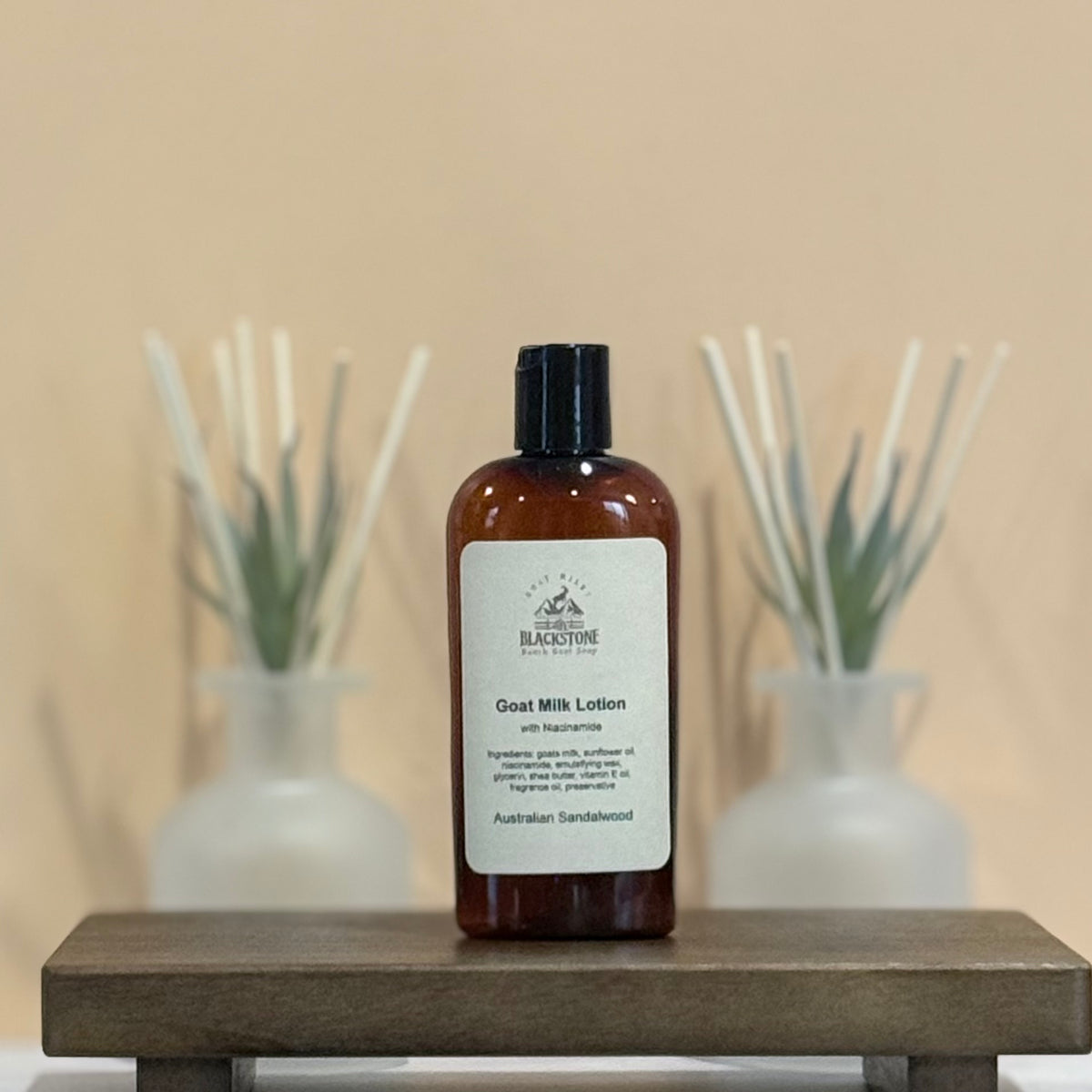 Australian Sandalwood Goat Milk Lotion with Niacinamide