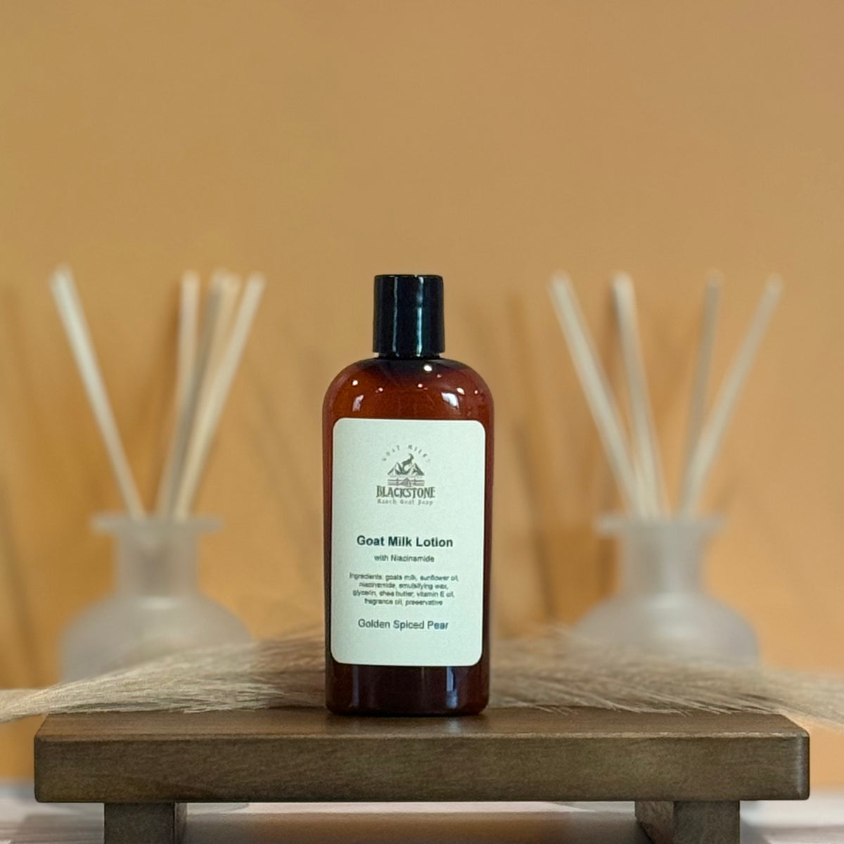 Golden Spiced Pear Goat Milk Lotion with Niacinamide
