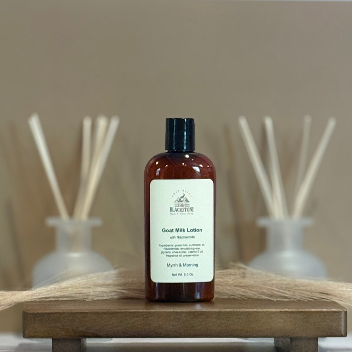 Myrrh & Morning Goat Milk Lotion with Niacinamide