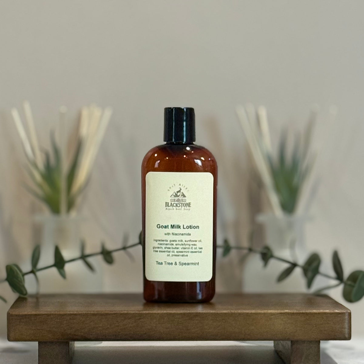 Tea Tree + Spearmint Goat Milk Lotion with Niacinamide
