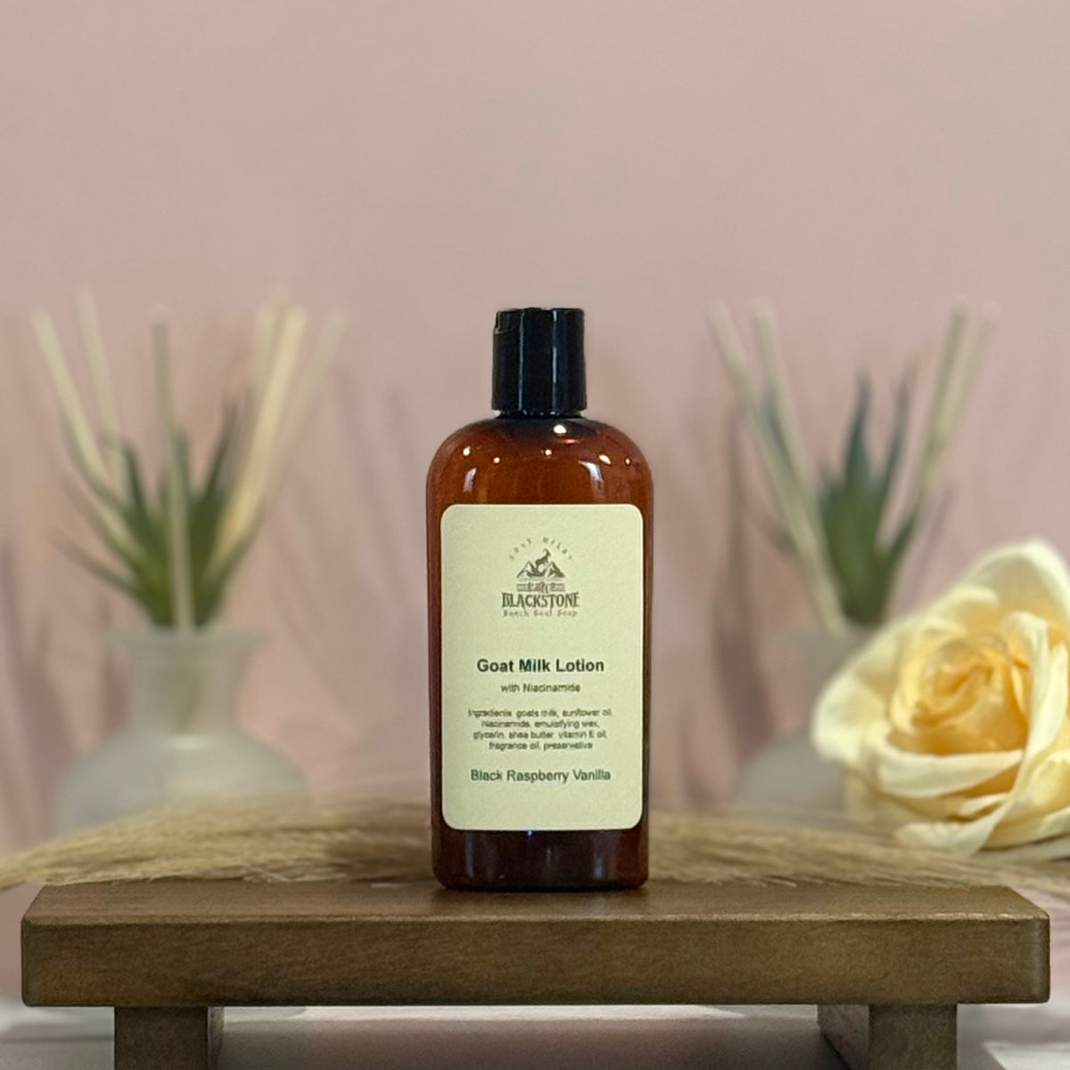 Black Raspberry Vanilla Goat Milk Lotion with Niacinamide
