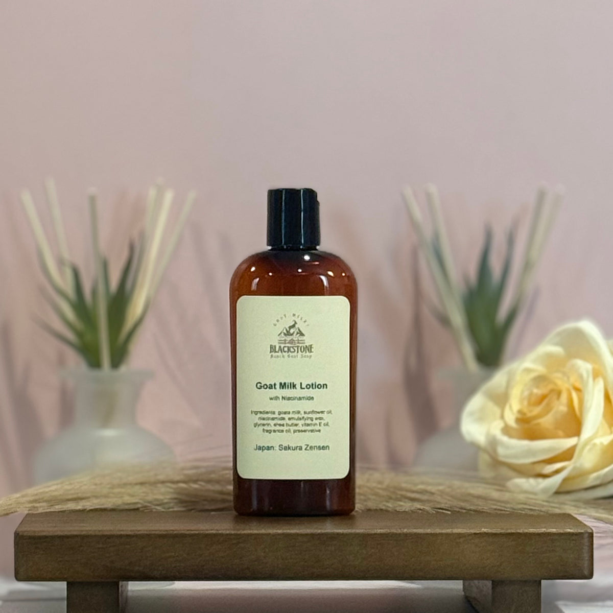 Japan: Sakura Zensen Goat Milk Lotion with Niacinamide