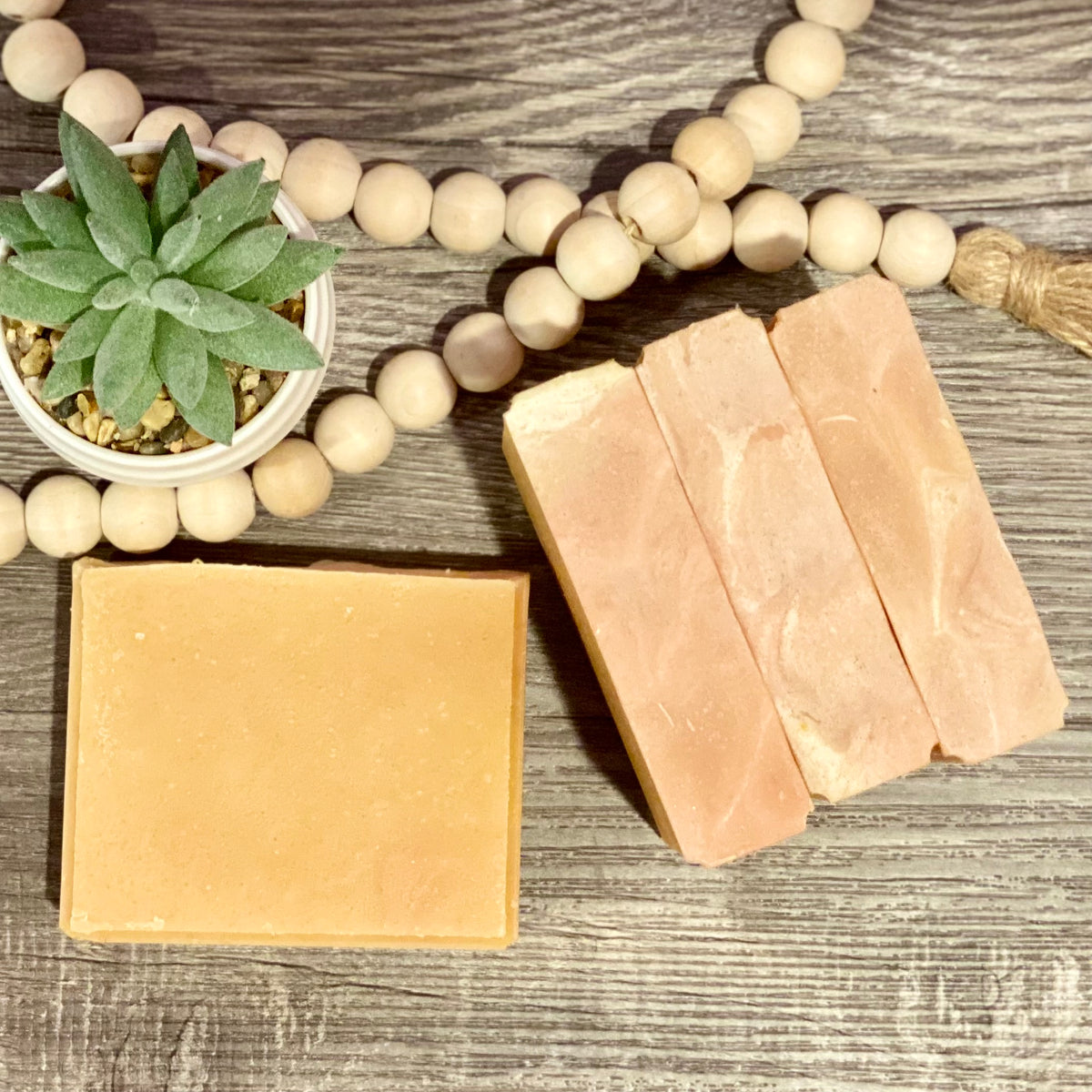 Pink Grapefruit Goat Milk Soap Bar