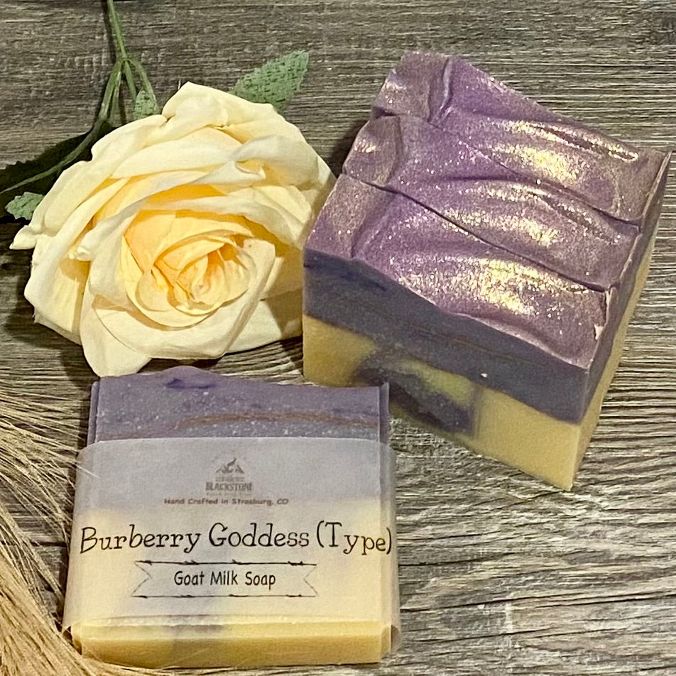 Burberry Goddess (Type) Goat Milk Soap Bar