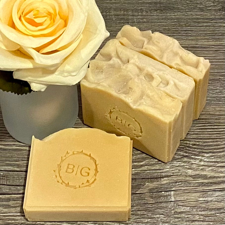 Plain ‘Ole Goat Milk Soap Bar Unscented