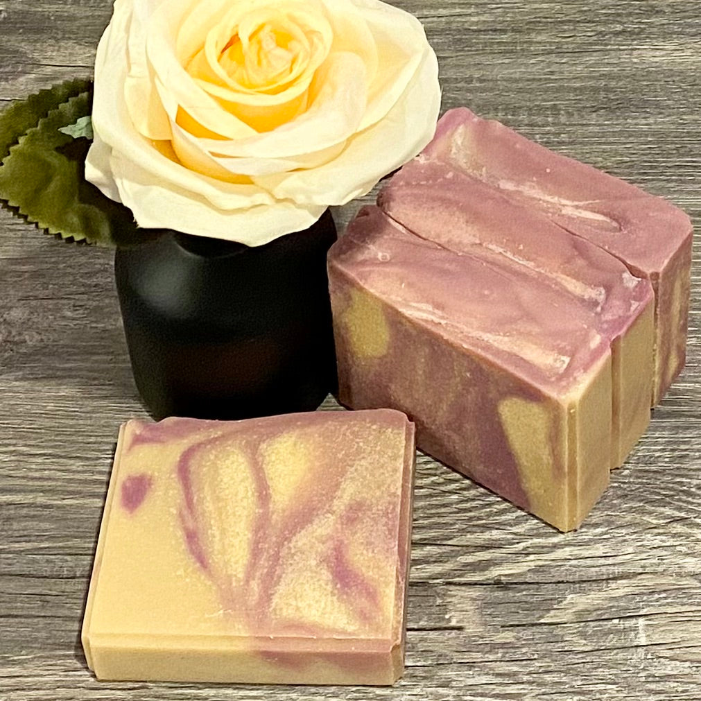 Black Raspberry Vanilla Goat Milk Soap Bar