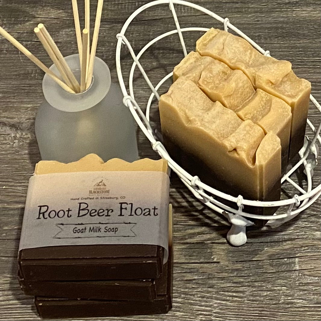 Root Beer Float Goat Milk Soap Bar