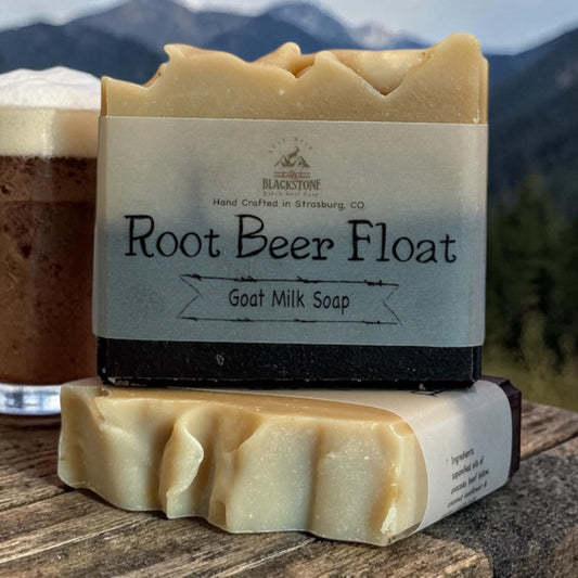Root Beer Float Goat Milk Soap